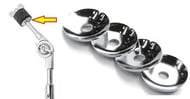 Arruela Gibraltar SC-MCW para Estante de Prato Kit com 4 Unidades (019454)