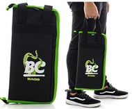 Bag de Baquetas Batera Clube BC Octogear Premium com bolso frontal e forração em veludo suede (BC0025)