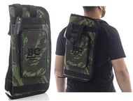 Bag de Baquetas Batera Clube BC Camuflagem grande com alça de mochila e diversas divisões (000205)