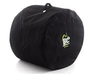 Bag de Bumbo Batera Clube BC Octogear Black 24" com reforço interno em tecido preto (BC0013)