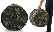 Bag de Caixa Batera Clube BC Camuflagem 14" ou 13" até 8" e 9" de profundidade com alça emborrachada C257L/C