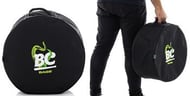 Bag de Caixa Batera Clube BC Octogear Black 14" ou 13" até 8" e 9" de profundidade (BC0031)