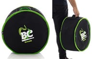 Bag de Caixa Batera Clube BC Octogear Premium 14" ou 13" até 8" de profundidade veludo suede (BC0032)