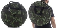 Bag de Pratos Batera Clube BC Camuflagem com alça de mochila para pratos até 22" (001193)