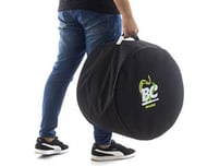 Bag de Surdo Batera Clube BC Octogear Black 14" com reforço interno em tecido preto (BC00008)