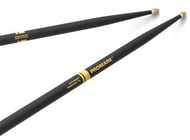 Baqueta Promark American Hickory 7A ActiveGrip Black Rebound R7AAG com mais conforto no rebote (028439)