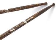 Baqueta Promark Byos Firegrain 2B Maior para Banda Marcial ou estudo p/ praticar resistência TXDCBYOSW-FG (032063)