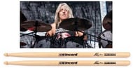 Baqueta Wincent Signature Mikkey Dee (Scorpions) Padrão 2B e 5B+ Fabricada na Suécia com cera protetora