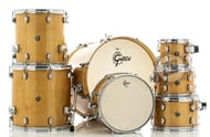 Bateria Gretsch Catalina Maple Antique Maple AM 22",8",10",12",14",16" e caixa 14x6.5" (Shell Pack)