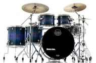 Bateria Mapex Saturn VI Maple Hybrid Exotic Cobalt Burst 22",10",12",14",16" (Shell Pack)