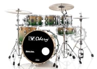 Bateria Odery New Eyedentity Lacewood Birch Dark Forest Fade 20",8",10",12",14" (Shell Pack)