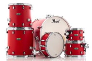 Bateria Pearl Decade Maple Matte Racing Red 22",10",12",14",16" e Caixa 14x5.5" (Shell Pack)