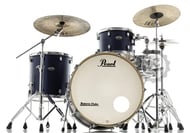 Bateria Pearl Decade Maple Rock Ultramarine Velvet Bumbo 24", Tom 13" e Surdo 16" (Shell Pack)