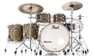 Bateria Pearl Masters Maple Complete MCT Tatoo Cain and Abel 22",10",12",14",16" Thin Shells (Shell Pack)