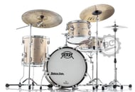 Bateria Pearl President Deluxe Champagne Sparkle Bop Jazz com Bumbo 18", Tom 12" e Surdo 14" (Shell Pack)
