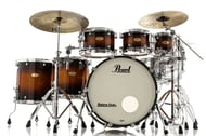 Bateria Pearl Reference One Vintage Tobacco Burst 22",8",10",12",14",16" (Shell Pack) R2 Air Arc Design