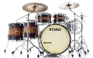Bateria Tama Starclassic Maple Molten Satin Brown Burst 22",10",12",14",16" (Shell Pack)