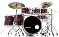 Bateria Tama Superstar Classic Maple Cherry Wine 20",10",12",14",16" Caixa 14x5" Seminovo (Shell Pack)