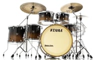 Bateria Tama Superstar Classic Maple Coffee Fade 22",10",12",14",16" Caixa 14x6,5" (Shell Pack)