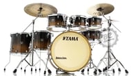 Bateria Tama Superstar Classic Maple Coffee Fade 22",8",10",12",14",16" Caixa 14x6,5" (Shell Pack)