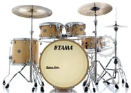 Bateria Tama Superstar Classic Maple Natural Blonde 20",10",12",14" e Caixa 14x5" (Shell Pack)