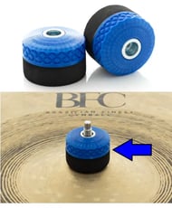 Borboleta Feel Good Blue com feltro fixo kit com 2 unidades estante 8mm Made in Brazil Gourmet Artesanal