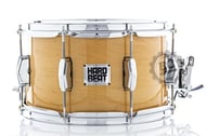 Caixa Hard Beat Maple Shell Natural Lacquer 12x7" com 8 afinações e canoas inteiriças