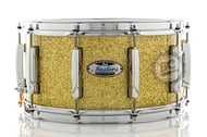 Caixa Pearl Masters Complete MCT Maple Bombay Gold Sparkle 14x7" esteira Ultrasound 42 fios Reference