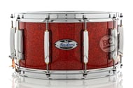 Caixa Pearl Masters Complete MCT Maple Vermillion Sparkle 14x7" esteira Ultrasound 42 fios Reference