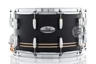 Caixa Pearl Professional Series Maple Black Gold Contrail 14x8" padrão Masters Series