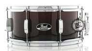 Caixa Pearl Roadshow Garnet Fade 14x6,5" com Aros Triple Flange e 8 Afinações
