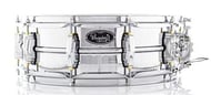 Caixa Pinguim Ice Snare 14x5" PCM70 Alumínio Cromado com buchas em Brass e aros PowerHoop