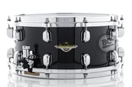 Caixa Tama Starclassic Maple Piano Black Lacquer 14x6,5" automático Starphonic e Aros Die-Cast