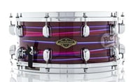 Caixa Tama Starclassic Walnut Birch Phantasm Oyster 14x6.5" com Aros Die-Cast e peles Evans made in USA