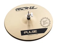 Chimbal Bronz Cymbals Pulse Traditional Hihat 15" em Bronze B20 by Odery BRZ-PUL-HH15