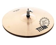 Chimbal Titan Tremor Series Hihat 15" em Bronze B8 Extra Hammered TNT15HH