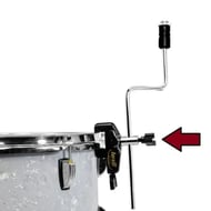 Clamp de Microfone Torelli TA413 com fixação no aro do tambor