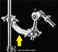 Clamp Pearl AX-25L Articulado com 2 Conexões Multiuso com Vários Ajustes