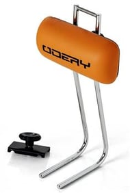 Encosto de Banco Odery Precept Orange Black T-918PCT.OR para o banco redondo ou selim
