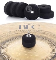 Feltros Feel Good Rubber Felt Preto Kit com 6 Feltros para estante de prato Made in Brazil Gourmet Artesanal