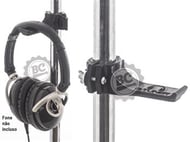 Gancho e Suporte D-Tuner Black para Headphone ou acessórios para fixar na estante DT11