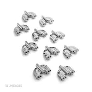Garras de Bumbo Pinguim PTA317 Kit com 10 unidades de garras compatíveis com várias marcas