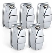 Kit com 5 Canoas Premium DLB02 para caixas tipo inteiriça e cromada com parafusos de fixação