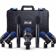 Kit de Microfones Dylan DDX-7000 com 7 peças, case e clamps o mesmo utilizado por Cléverson Silva