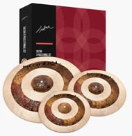 Kit de Pratos Istanbul Agop Sultan Hybrid ISS com Crash 16", Chimbal 14", Ride 20" e Bag