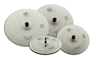 Kit de Pratos Low Volume BFC Cymbals Silex Silver Brilliant 14", 16", 18", 20" volume até 80% menor