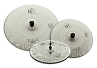 Kit de Pratos Low Volume BFC Cymbals Silex Silver Brilliant 14", 16", 20" volume até 80% menor
