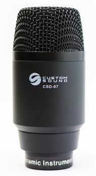 Microfone de Bumbo Custom Sound CSD1 dinâmico unidirecional com excelente captação e definição