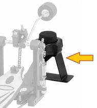 Pad de Bumbo X-Pro by C.Ibañez ED1 Bass Drum Trigger Controller para acionar efeitos em pads e baterias