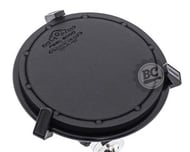 Pad de Estudo Feel Good Comfort 10" All Black Natural borracha nas 2 partes Made in Brazil Gourmet Artesanal